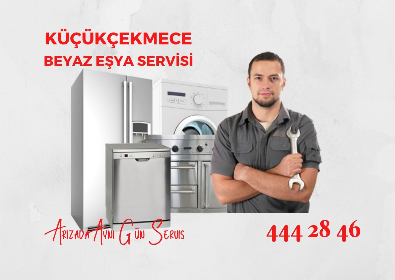 kucukcekmece beyaz esya servisi 444 28 46 arizada ayni gun servis